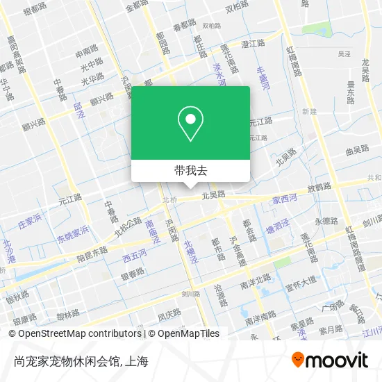 尚宠家宠物休闲会馆地图