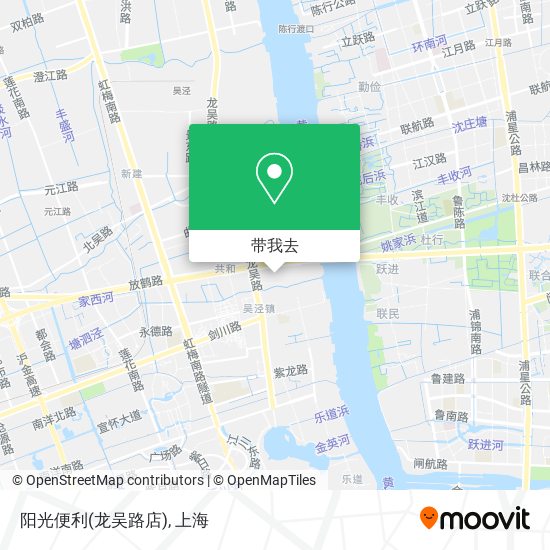 阳光便利(龙吴路店)地图