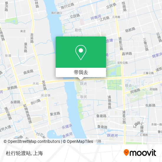 杜行轮渡站地图