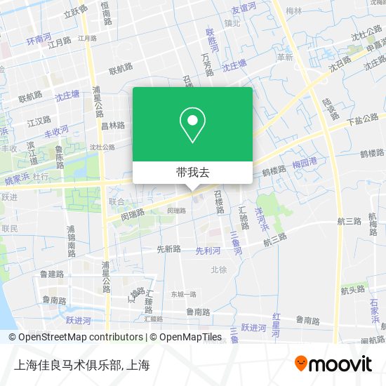 上海佳良马术俱乐部地图