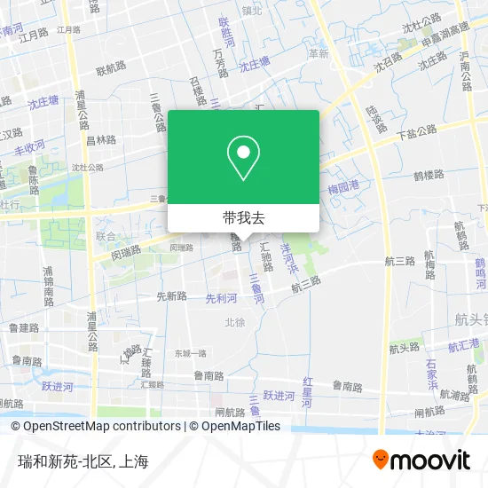 瑞和新苑-北区地图