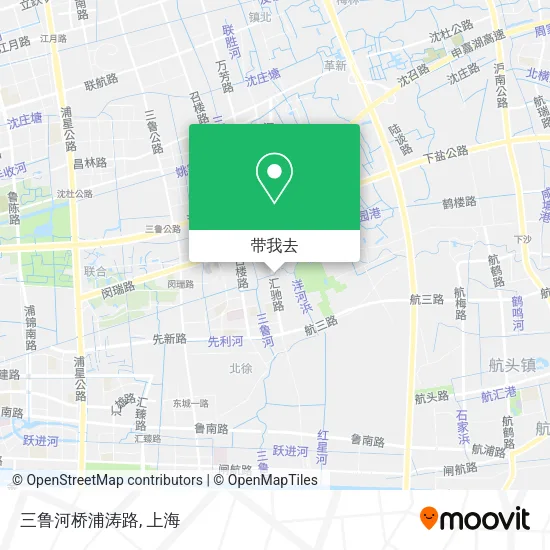 三鲁河桥浦涛路地图