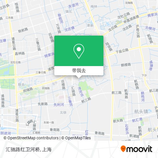 汇驰路红卫河桥地图