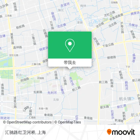汇驰路红卫河桥地图