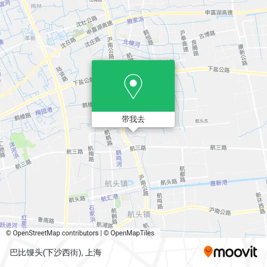 巴比馒头(下沙西街)地图