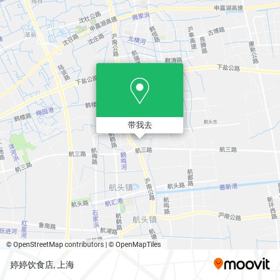 婷婷饮食店地图