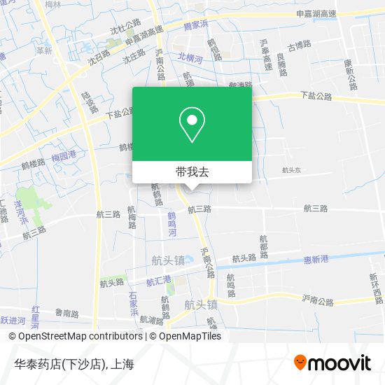 华泰药店(下沙店)地图
