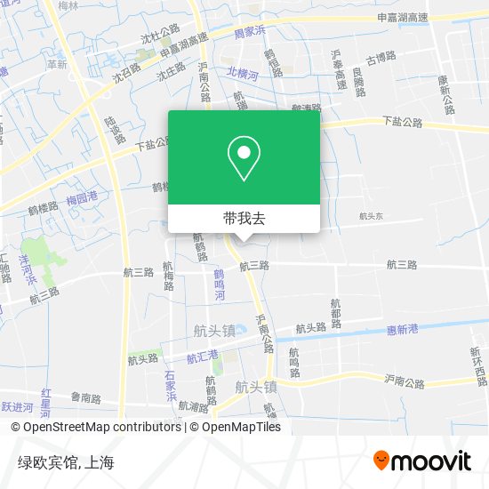 绿欧宾馆地图