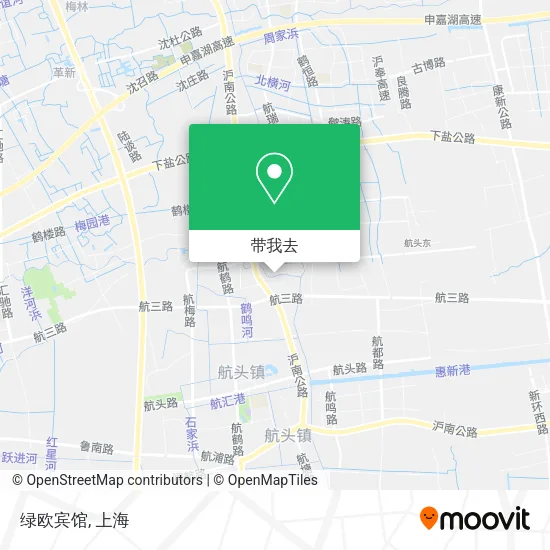 绿欧宾馆地图