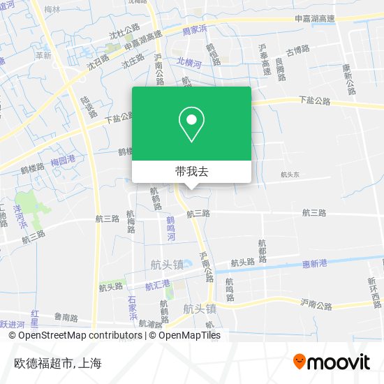 欧德福超市地图