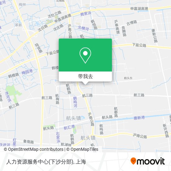 人力资源服务中心(下沙分部)地图