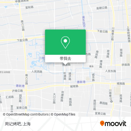 周记烤吧地图