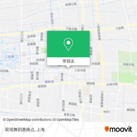 双瑶舞蹈惠南点地图