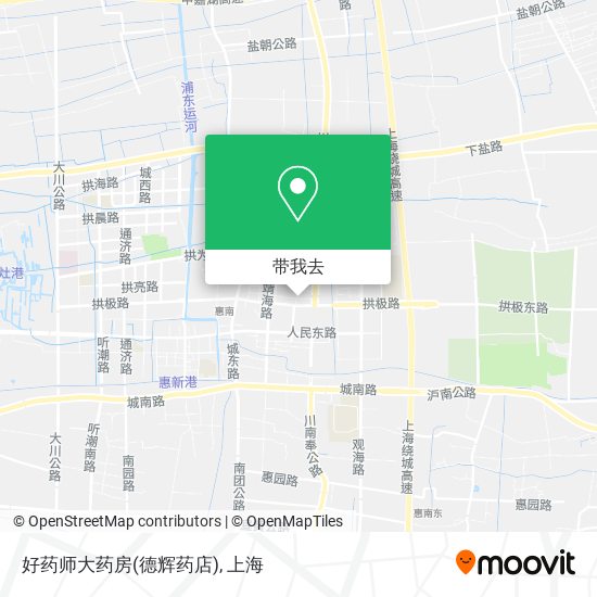 好药师大药房(德辉药店)地图