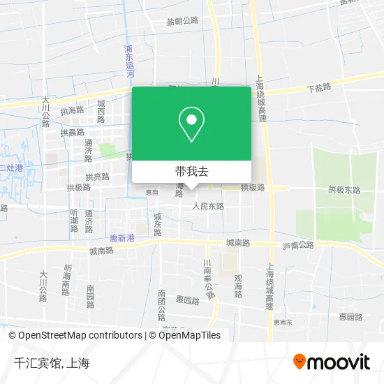 千汇宾馆地图