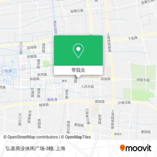 弘基商业休闲广场-3幢地图