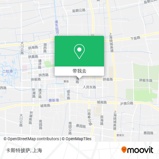 卡斯特披萨地图