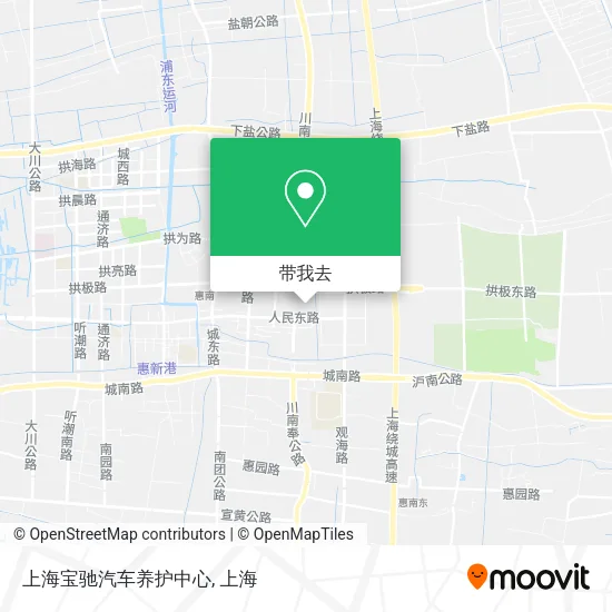 上海宝驰汽车养护中心地图