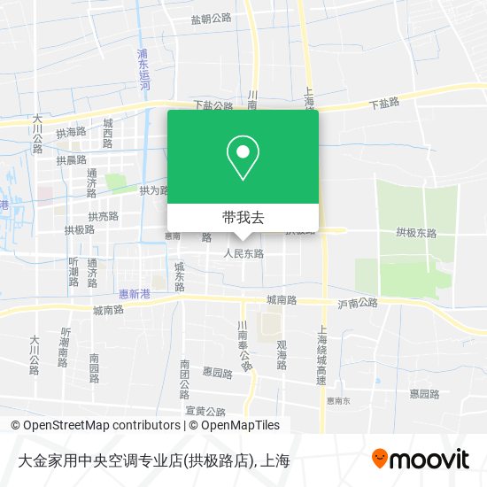 大金家用中央空调专业店(拱极路店)地图