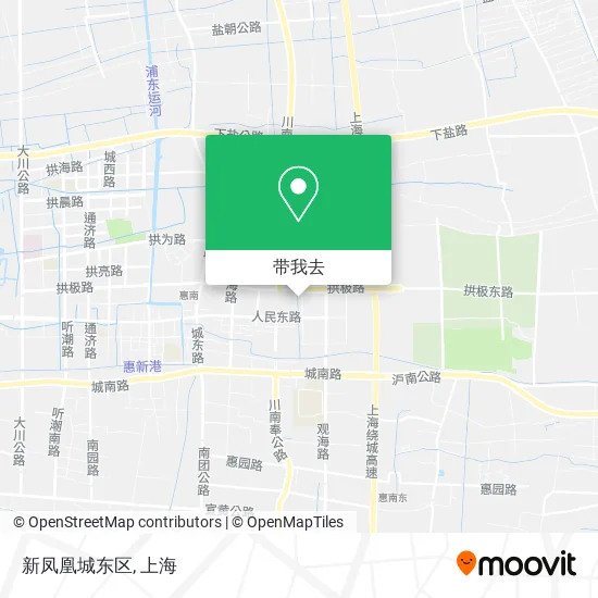 新凤凰城东区地图