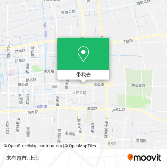 来有超市地图