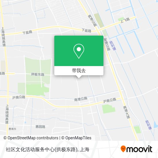 社区文化活动服务中心(拱极东路)地图