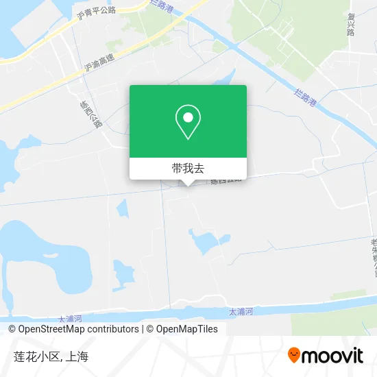 莲花小区地图