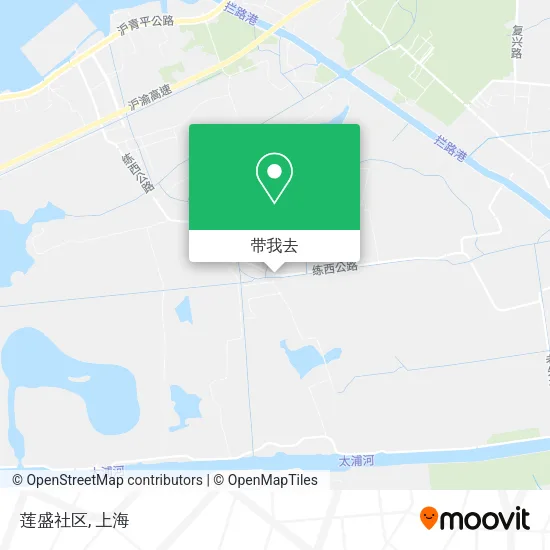 莲盛社区地图