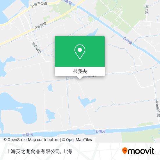 上海英之龙食品有限公司地图