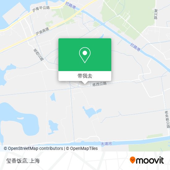 玺香饭店地图