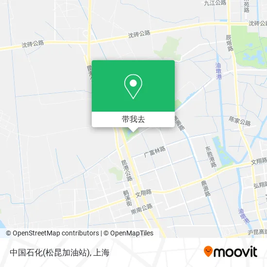 中国石化(松昆加油站)地图