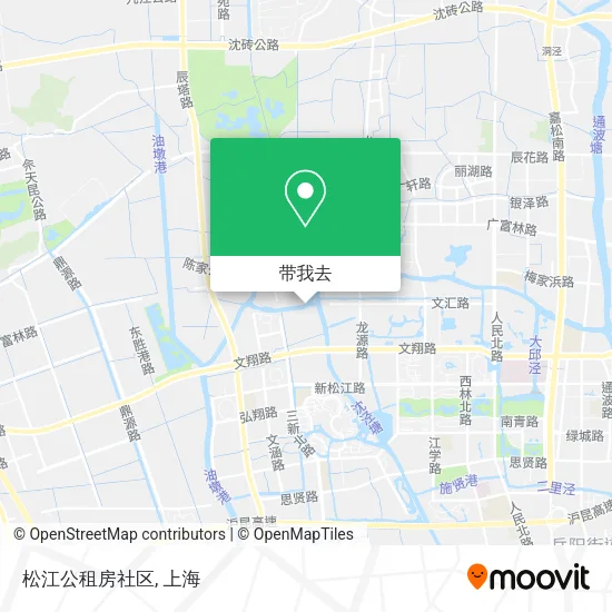 松江公租房社区地图
