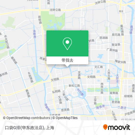 口袋G排(华东政法店)地图