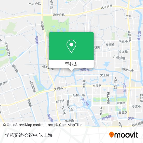 学苑宾馆-会议中心地图