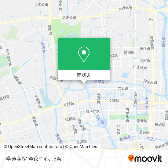 学苑宾馆-会议中心地图