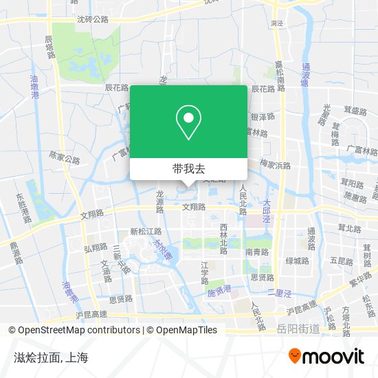 滋烩拉面地图
