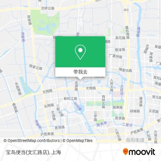 宝岛便当(文汇路店)地图