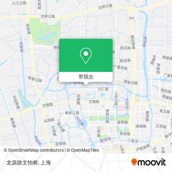 龙源路文怡桥地图