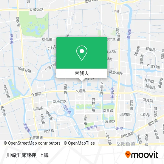 川锦汇麻辣拌地图