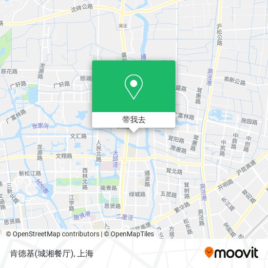 肯德基(城湘餐厅)地图