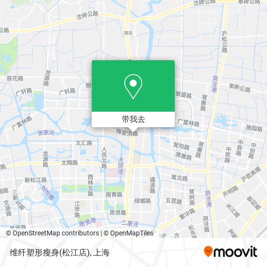 维纤塑形瘦身(松江店)地图