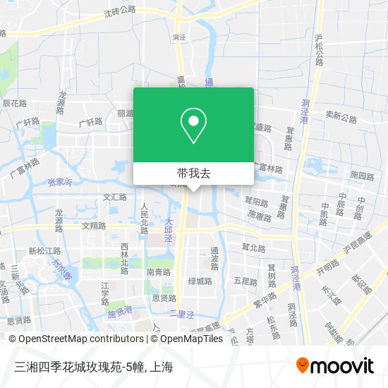 三湘四季花城玫瑰苑-5幢地图