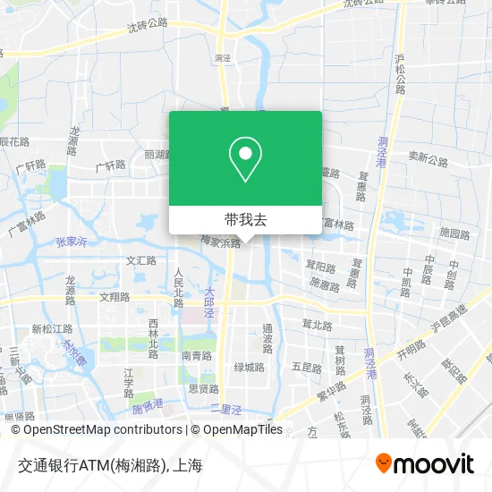 交通银行ATM(梅湘路)地图