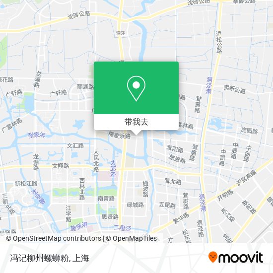 冯记柳州螺蛳粉地图