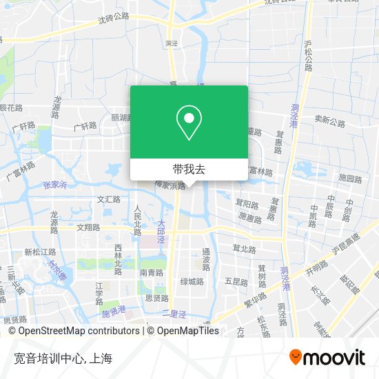 宽音培训中心地图