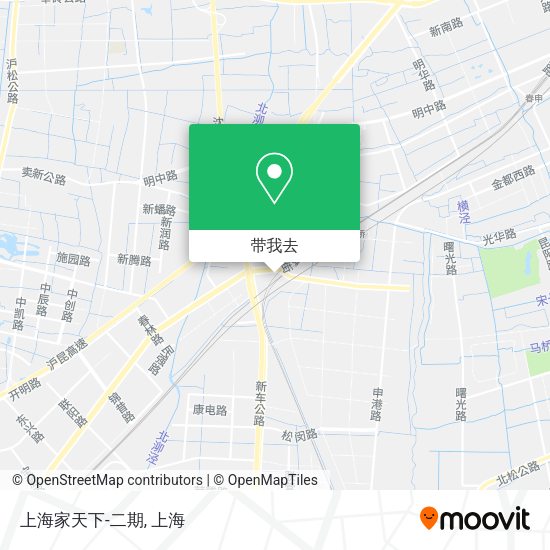 上海家天下-二期地图