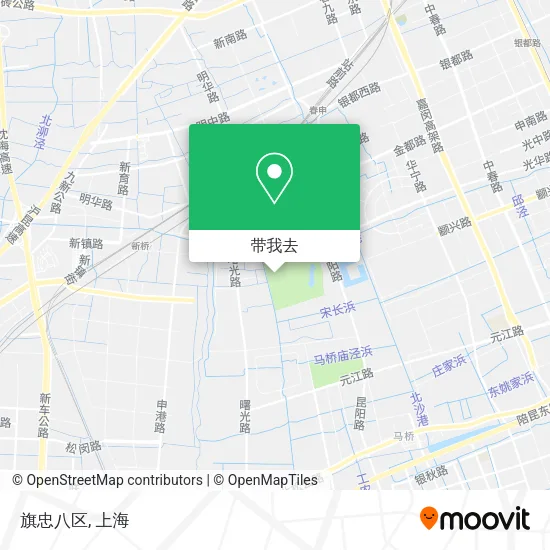 旗忠八区地图