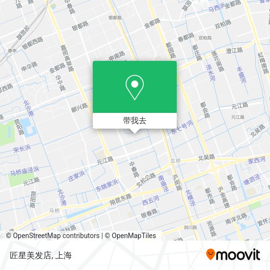匠星美发店地图