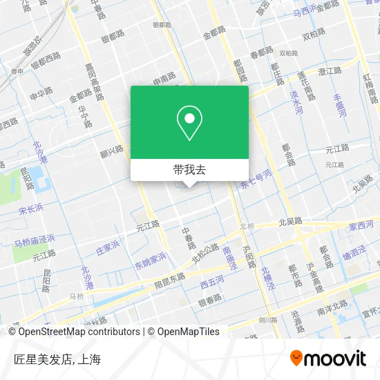 匠星美发店地图