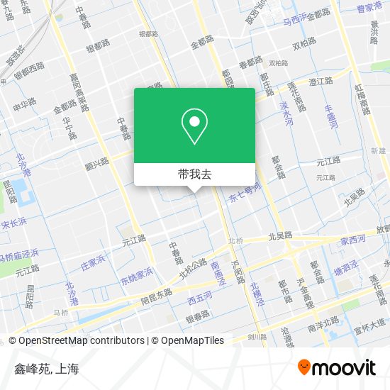 鑫峰苑地图
